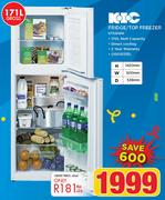 KIC 171ltr Gross Fridge/Top Freezer KT518WH