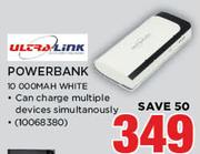 Ultra-Link 10000mAh Powerbank