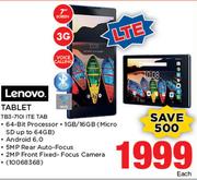 Lenovo Tablet TB3-7101 ITE TAB-Each