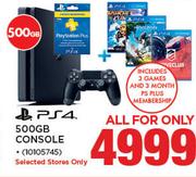 PS4 500GB Console