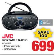 JVC Portable Radio RD-N327