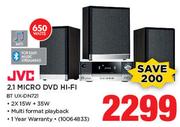 JVC 2.1 Micro DVD HiFi BT UX-DN721