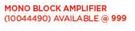 RA Mono Block Amplifier