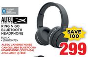 Altec Lansing Noise Cancelling Bluetooth Headphone
