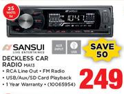 Sansui Deckless Car Radio MA13