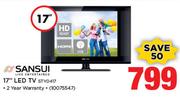 Sansui 17" LED TV STYO417