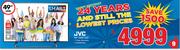 JVC 49" UHD Smart LED TV 