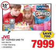 JVC 55" UHD Curved Smart LED TV UHD 55N776