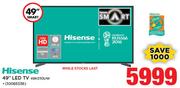 Hisense 49" UHD Smart LED TV 49K3110UW