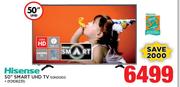 Hisense 50" UHD Smart TV 50N3000