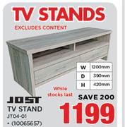 Jost TV Stand JT04-01-W1200mm x D390mm x H420mm