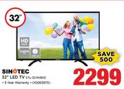 Sinotec 32" HD Ready LED TV STL-32VN80D