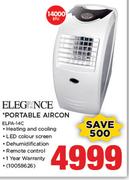 Elegance 14000 BTU Portable Aircon ELPA-14C