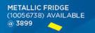 Hisense 359Ltr Metallic Fridge
