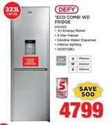 Defy 323Ltr Eco Combi WD Fridge DAC635