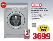 Defy 6Kg Front Loader Washing Machine MET DAW374