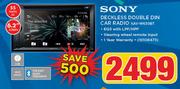 Sony Deckless Double Din Car Radio XAV-W630BT