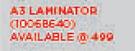 Bell A3 Laminator