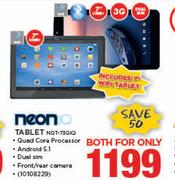 Neon 7" Tablet NQT-73GIQ-For 2 Tablets
