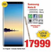Samsung Note 8 Gold & Black-Each