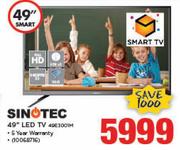 Sinotec 49” LED TV 49E3001M