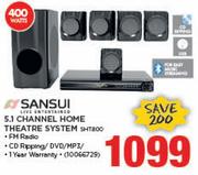 Sansui 5.1 Channel Home Theatre System SHT800