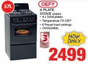Defy 4 Plate Stove