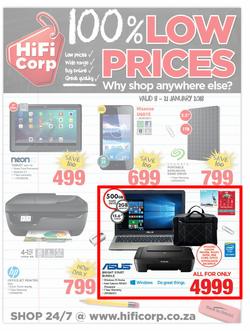 HiFi Corp : Low Prices (8 Jan - 21 Jan 2018), page 1