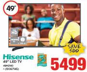 Hisense 49” LED TV 49M2160