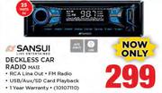Sansui Deckless Car Radio MA13