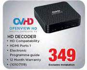 OVHD HD Decoder-Excludes Installation
