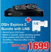 DStv Explora 2 Bundle With LNB Excluding Installation