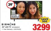 Diamond 39” LED TV DFG39HDVM
