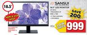 Sansui 18.5” LED Monitor SM-1900