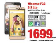Hisense F22 5.5 LTE Gold/ Metal Grey-Each
