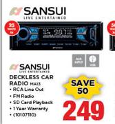 Sansui Deckless Car Radio MA13
