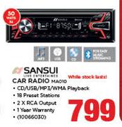 Sansui Car Radio MAO10