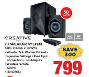 Creative 2.1 Speaker System SBS E2800BLK OC3010