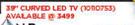 Diamond 39" Curved LED TV