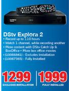 DSTV Explora 2 Including Installation