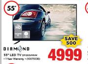 Diamond 55" LED TV DFG55VMNW