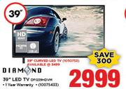 Diamond 39" Curved LED TV