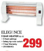 Elegance 3 Bar Heater El-12