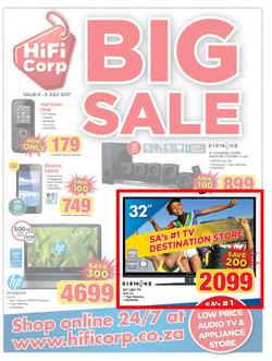 HiFi Corp : Big Sale (6 July - 9 July 2017), page 1