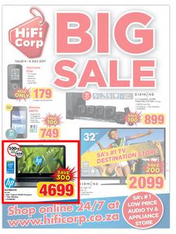 HiFi Corp : Big Sale (6 July - 9 July 2017), page 1