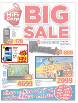 HiFi Corp : Big Sale (6 July - 9 July 2017), page 1