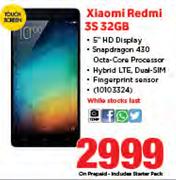 Xiaomi Redmi 3S 32GB Smartphone-Each
