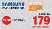 Samsung 32GB EVO Micro SD