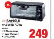 Sansui Toaster Oven