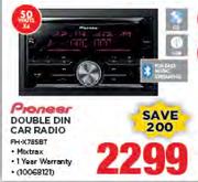 Pioneer Double Din Car Radio